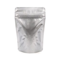 4 x 6 Stand Up Pouch - Metallic Sil